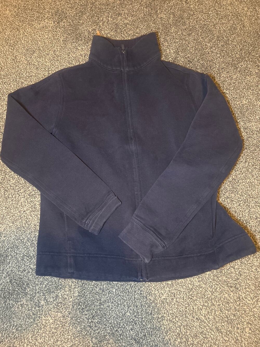 Women's Lululemon Wind Down Jacket Full Zip Blue Size 2 Long Sleeve